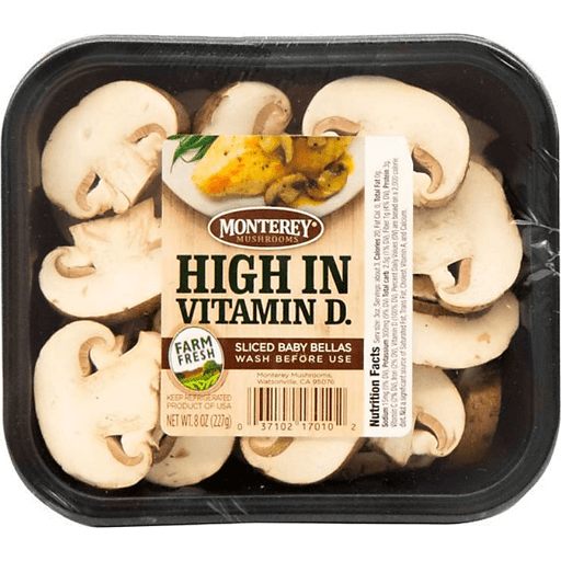 Monterey Giorgio Baby Bella Sliced Mushrooms - 8oz