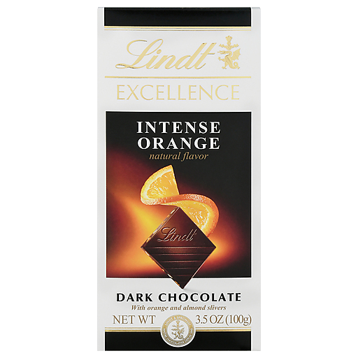 Lindt Excellence Intense Orange Dark Chocolate Bar - 3.5oz