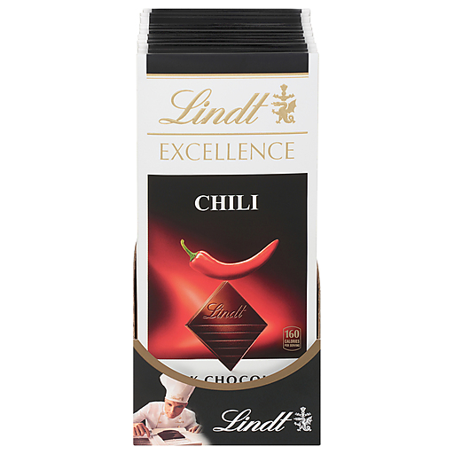 Lindt Excellence Chili Dark Chocolate Bar - 3.5oz