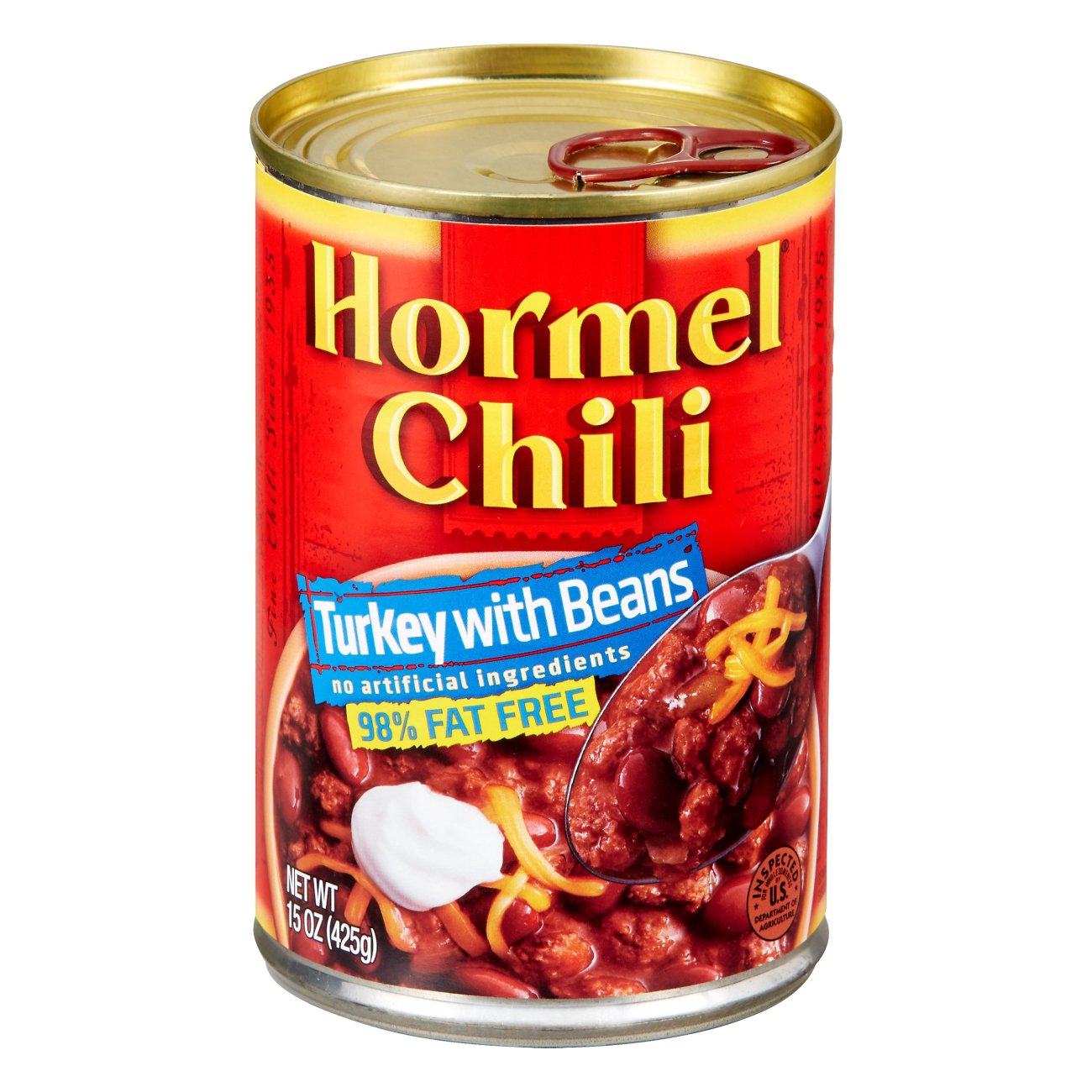 Hormel Chili 99% Fat Free Turkey With Beans - 15oz