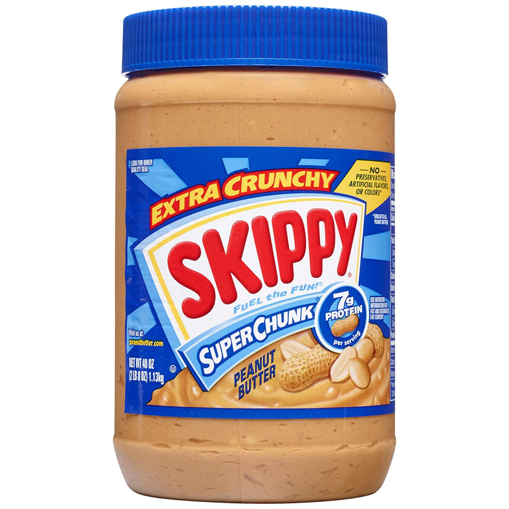 Skippy Extra Chunky Super Chunk Peanut Butter 16.3 Oz