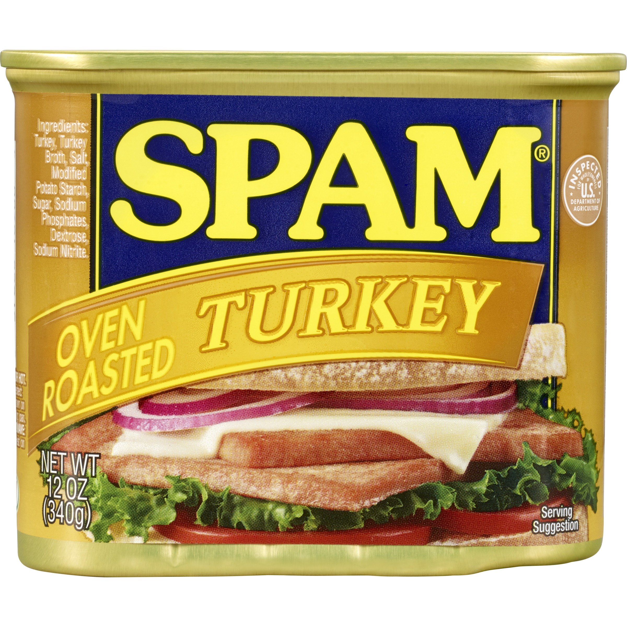 Spam Oven Roasted Turkey Canned Luncheon Meat