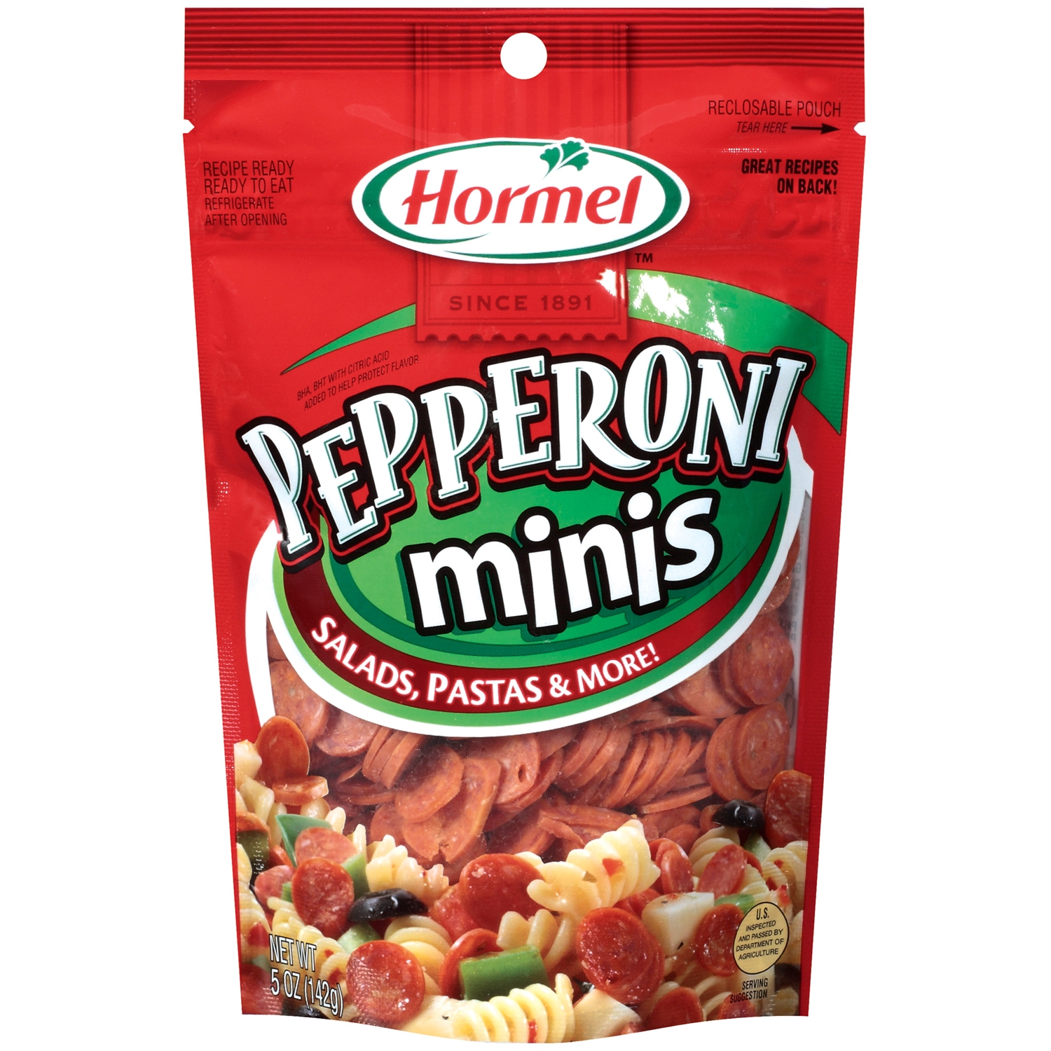 Hormel Pepperoni Minis 5 Oz. Pouch