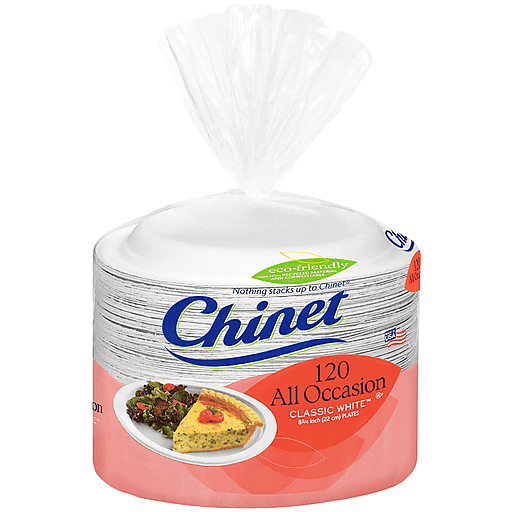 Chinet Classic Lunch Plate 8 3/4"