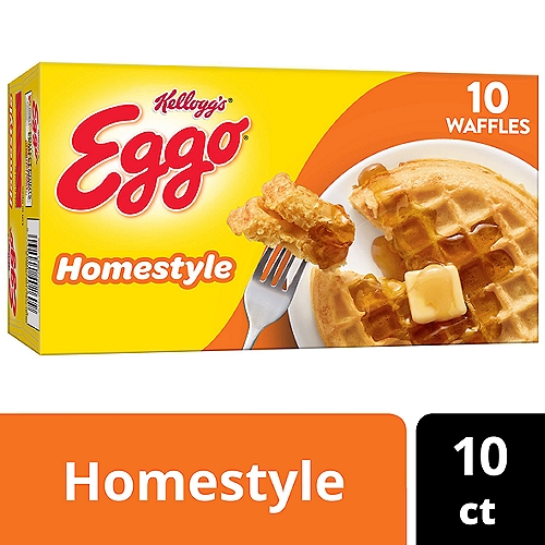 Eggo Kellogg's Homestyle Frozen Waffles