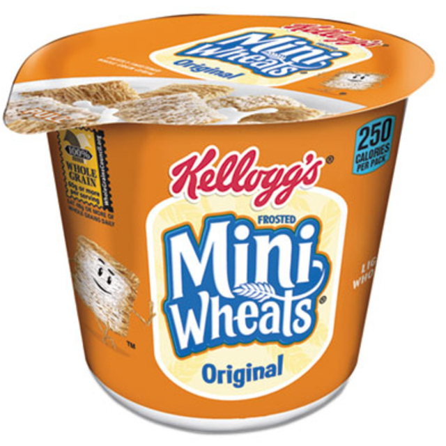 Kellogg's Breakfast Cereal, Frosted Mini Wheats, Single-Serve
