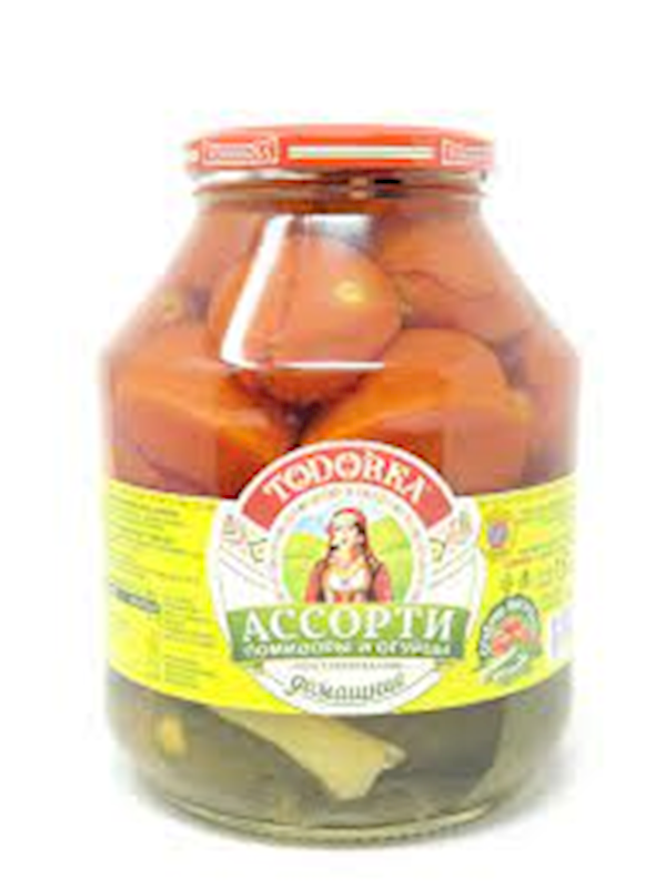 Todorka Assorty W/pepper 1670g