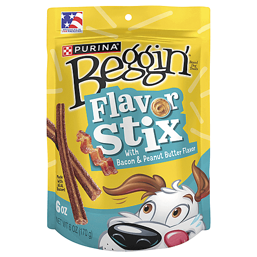 Beggin' Chewy Stix Dog Treats With Bacon & Peanut Butter Flavor - 6oz