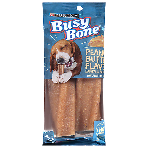 Purina Busy Bone Peanut Butter Small & Medium Dog Treat 6 / 7 Oz