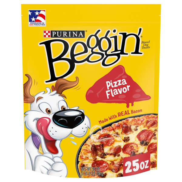 Beggin' Pizza Chewy Bacon Flavor Dog Treats - 25oz