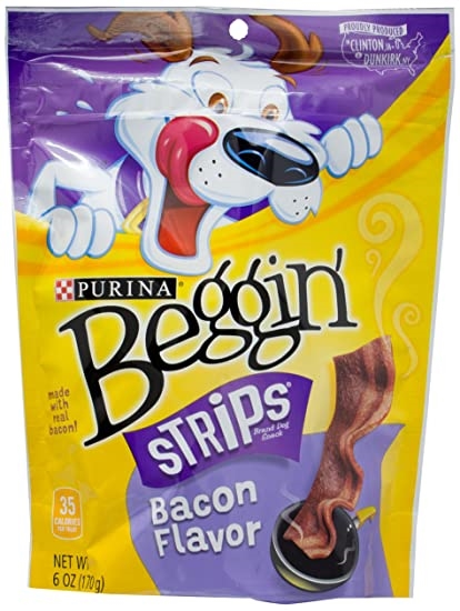 Purina Beggin' Strips Dog Treats, Original With Bacon Flavor