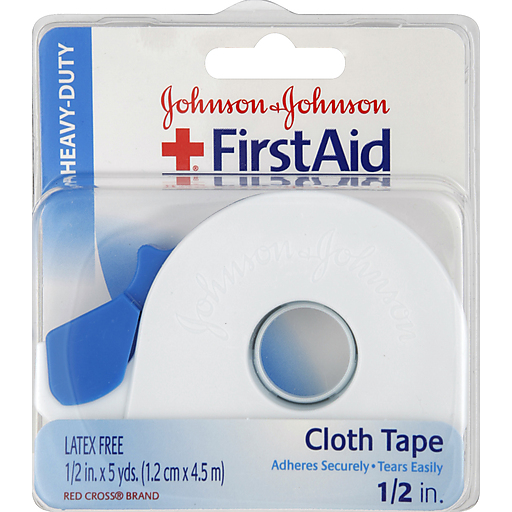 Johnson's First Aid Cloth Tape, Heavy Duty