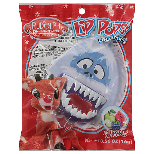 Lip Pops Rudolph Holiday Lollipops