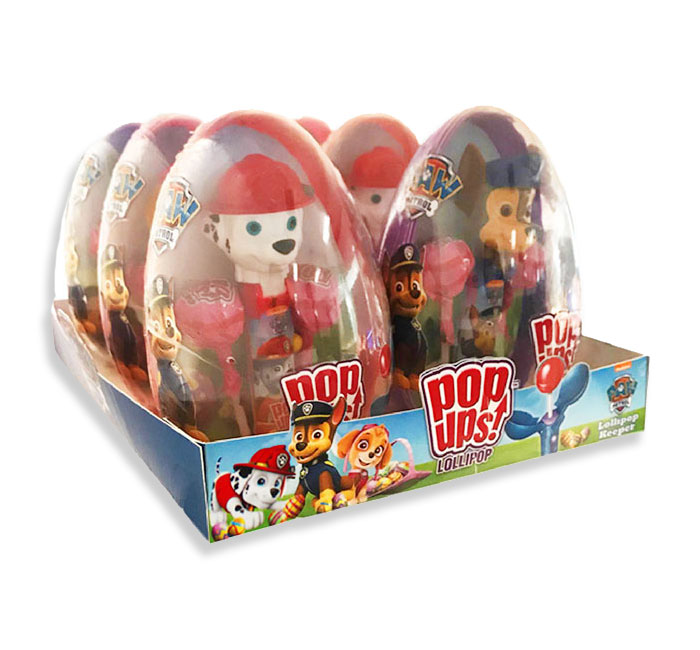 Flix Candy Pop Ups Paw Patrol Jumbo Egg 0.70 Oz