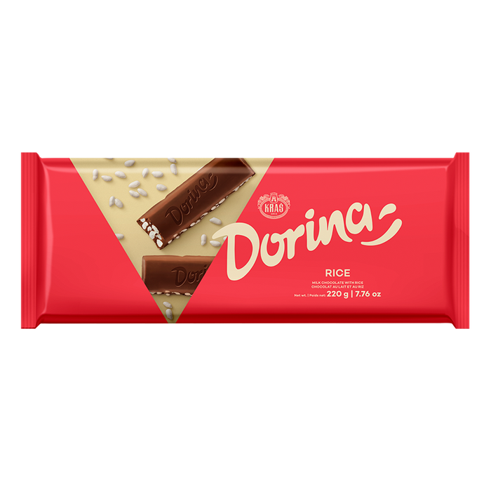Kras Dorina Rice Chocolate 220g