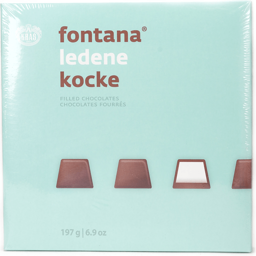 Kras Fontana Ledene Kocke Chocolate Ice Cubes 194g