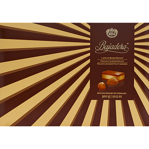 Kras Bajadera Nougat, Hazelnut Almond