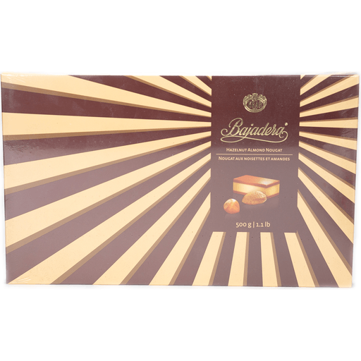 Kras Bajadera Hazelnut Almond Nougat, 1.1 Lb