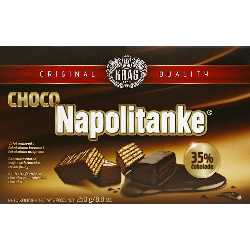 Kras Napolitanke Chocolate Covered Wafer 250gr