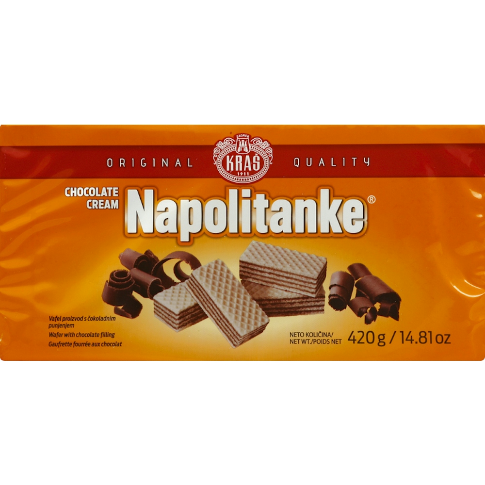 Kras Wafers Napolitanke Chocolate Cream 420g