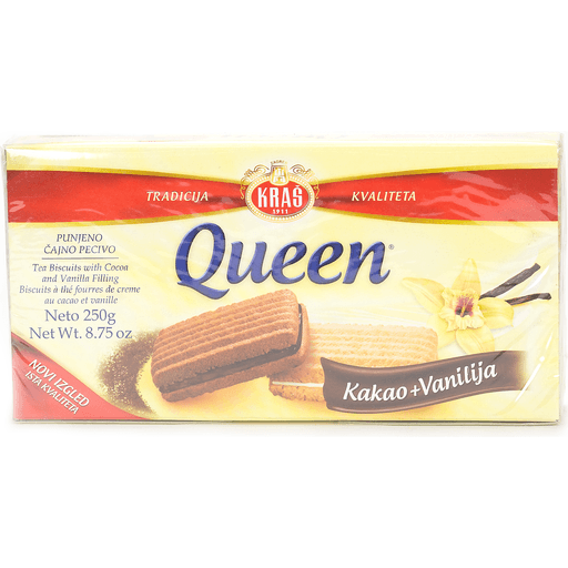 Kras Queen Cocoa Vanilla Biscuit