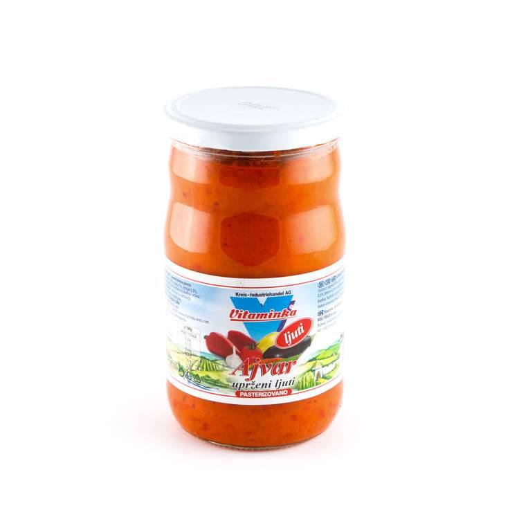 Vitaminka Ajvar Stark 690g