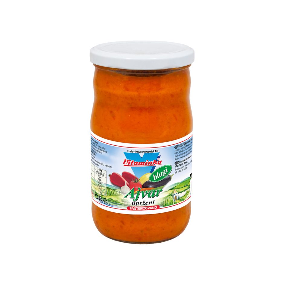 Vitaminka Ajvar Mild 690g
