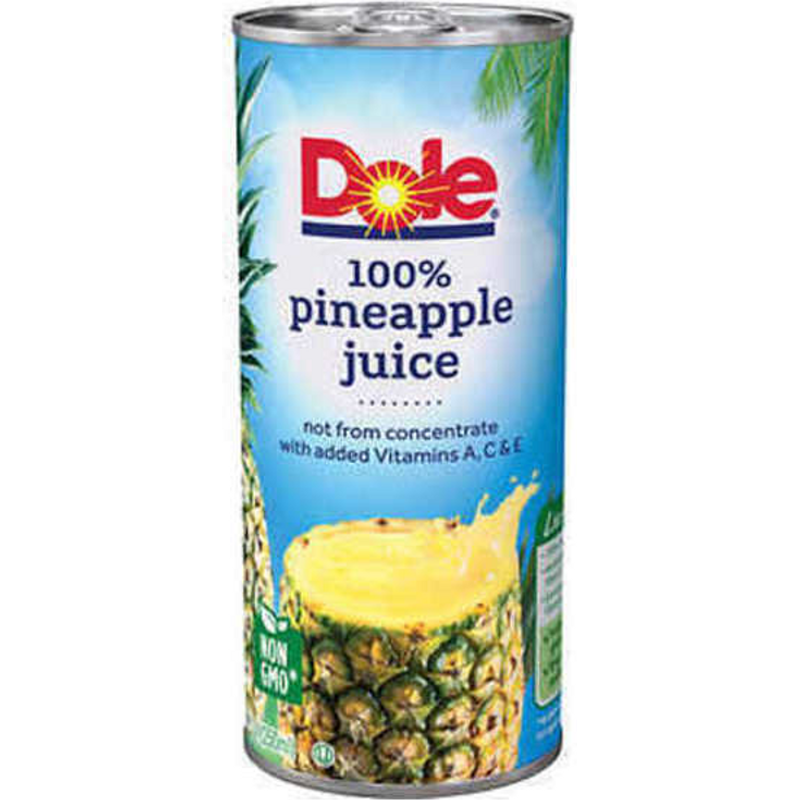 Dole 100% Pineapple Juice 46 Fl. Oz. Can
