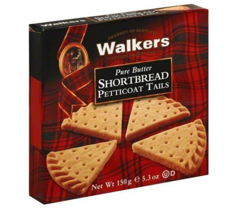 Walkers Shortbread Petticoat Tails, Pure Butter