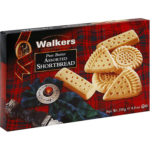 Walkers Pure Butter Shortbread Assorted