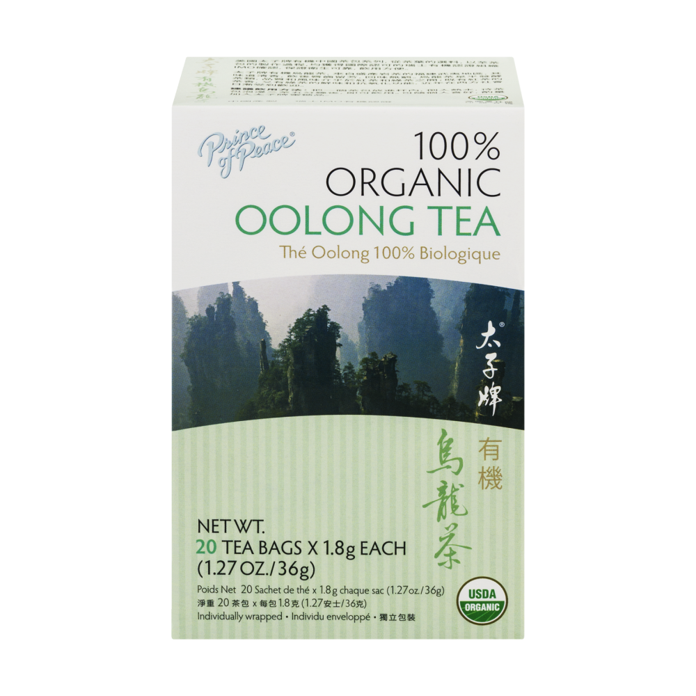 Prince Of Peace Organic Oolong Tea, 20 Tea Bags