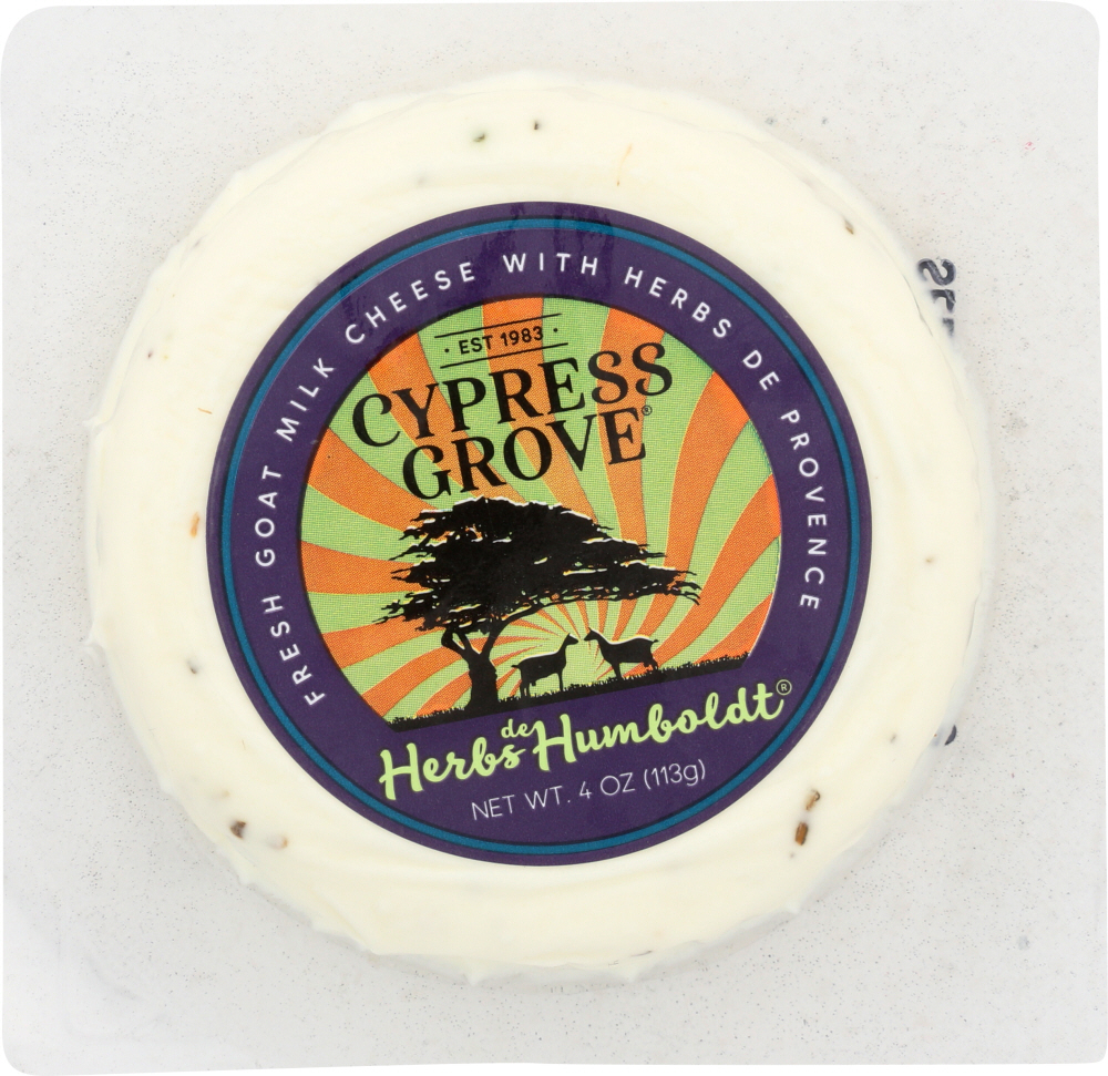 Cypress Grove Chevre Herbs De Humboldt Fresh Goat Milk Cheese