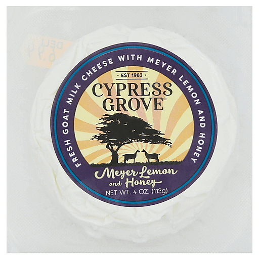 Cypress Grove Cheese, Meyer Lemon And Honey 4 Oz