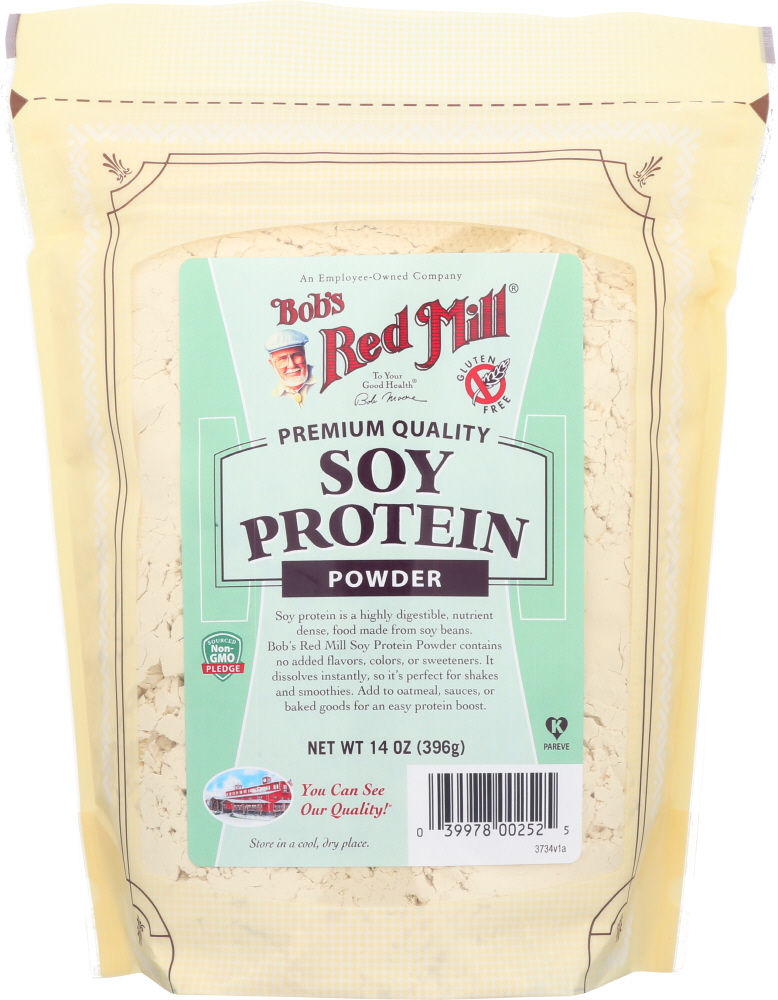 Bob's Red Mill Premium Quality Soy Protein Powder, 14 Oz