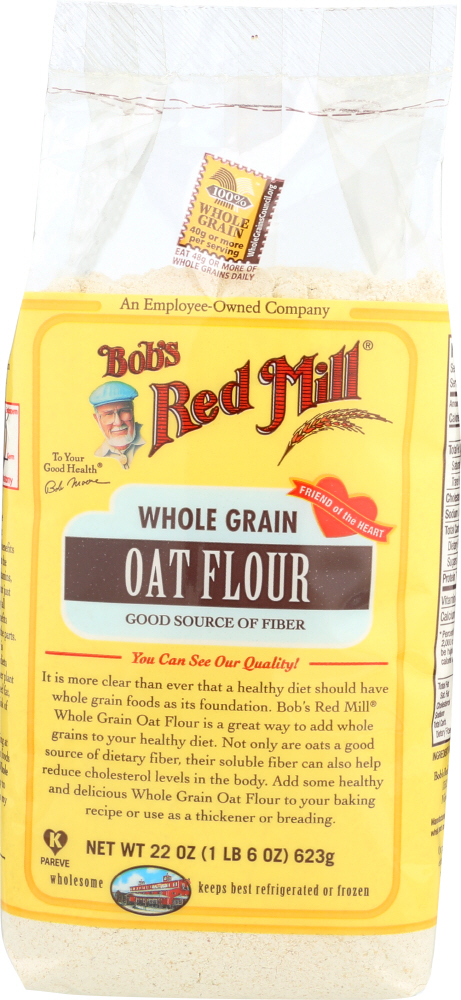Bob's Red Mill Oat Flour, Whole Grain 22 Oz