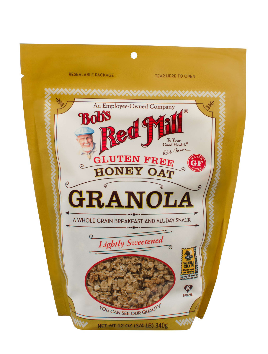 Bob's Red Mill Granola, Gluten Free, Honey Oat 12 Oz