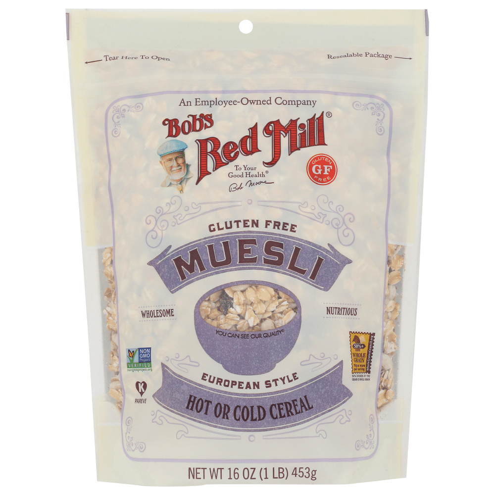 Bob's Red Mill Gluten Free Muesli European Style Cereal