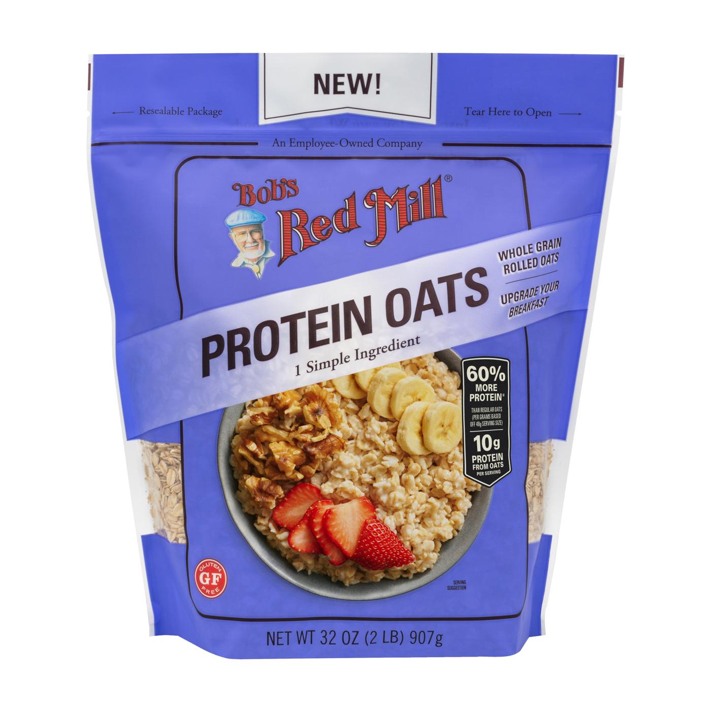 Bob's Red Mill Protein Oats 32 Oz Bag