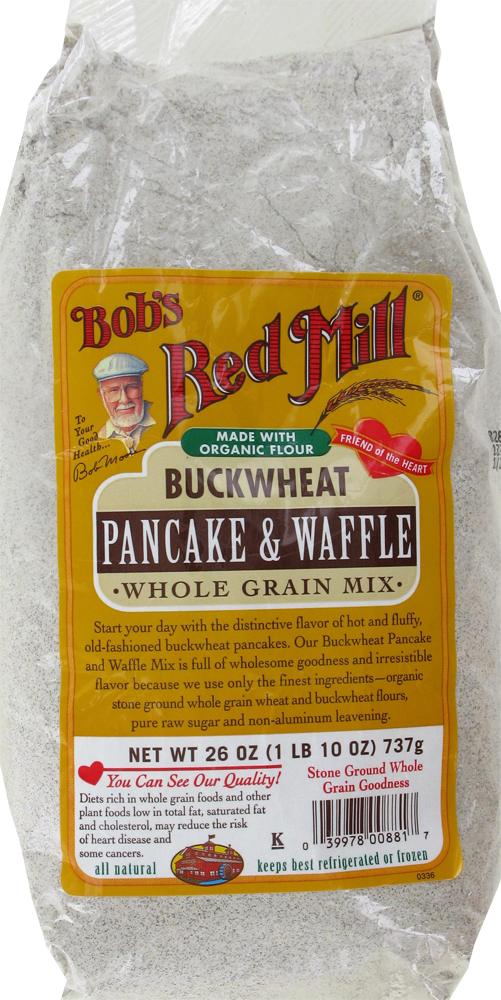 Bob's Red Mill Pancake & Waffle Mix, Buckwheat, Whole Grain