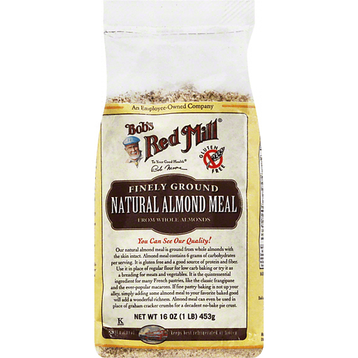 Bob's Red Mill Finely Ground Natural Almond Meal Flour, 16 Oz
