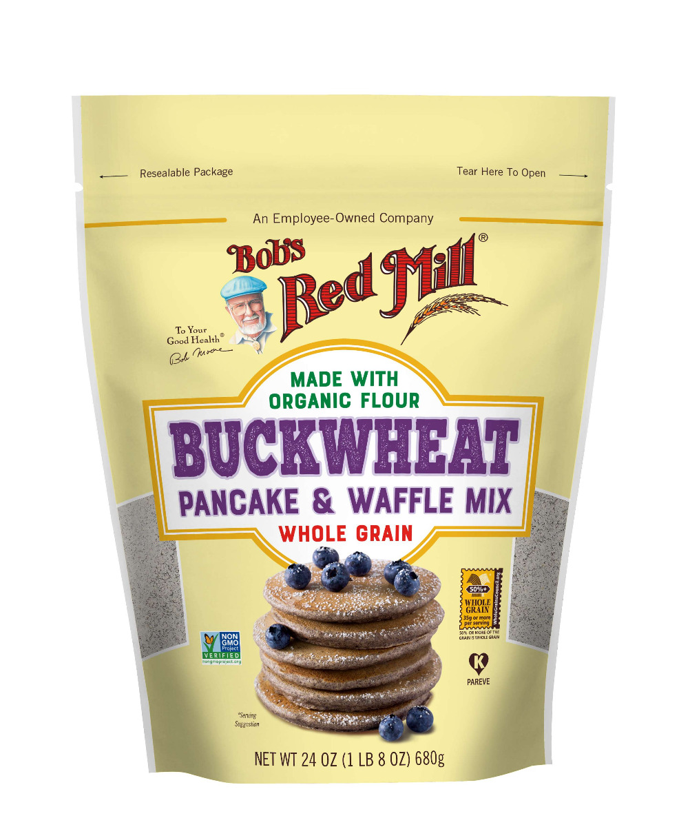 Bob's Red Mill Buckwheat Pancake & Waffle Mix 24 Oz Pouch - 4ct Case