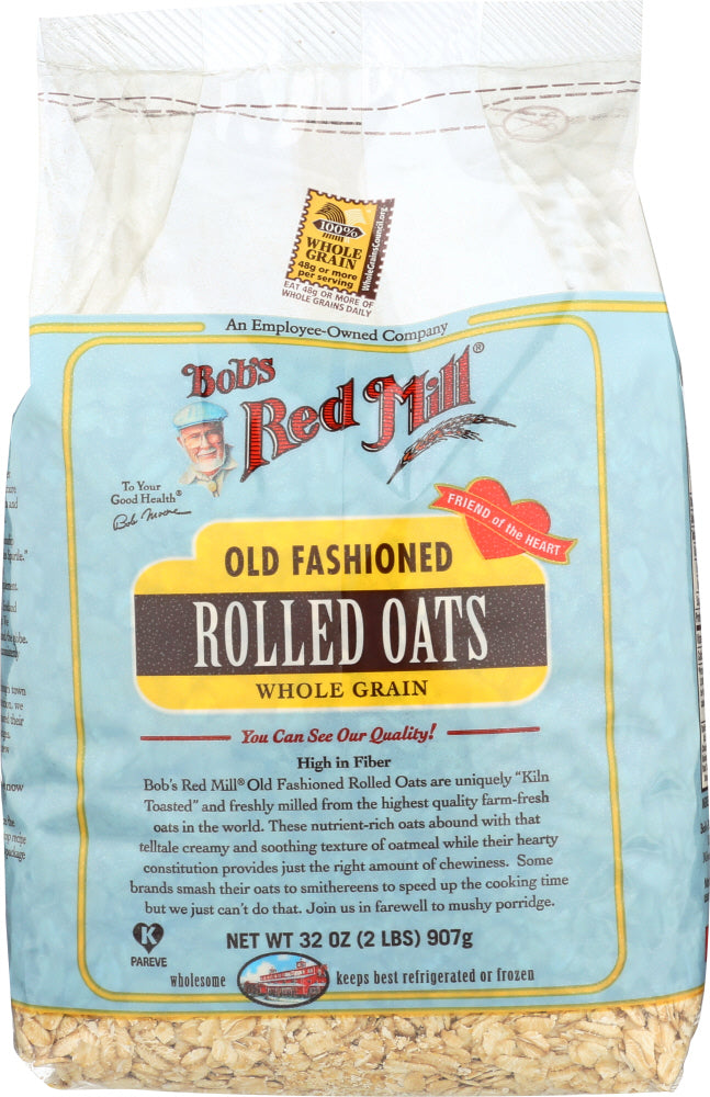 Bob's Red Mill Old Fashioned Rolled Oats Whole Grain, 32 Oz