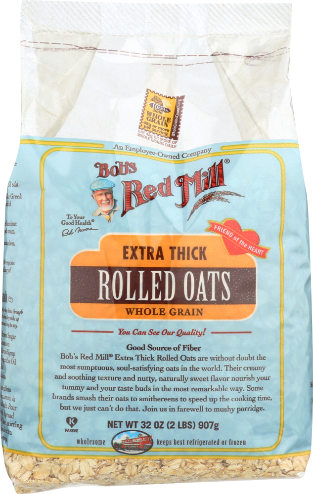 Bob's Red Mill Extra Thick Rolled Oats Whole Grain