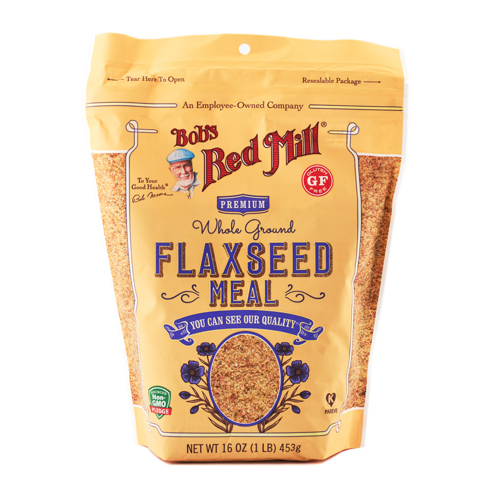 Bob's Red Mill Flaxseed Meal, Premium, Whole Ground 16 Oz