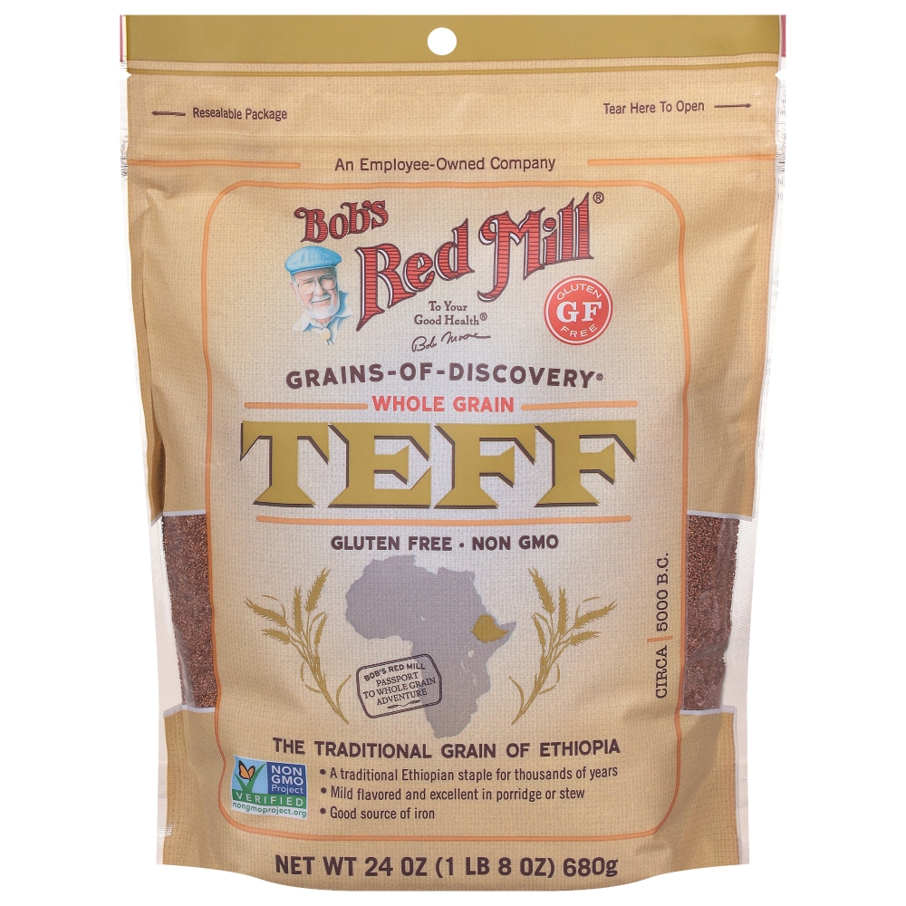 Bob's Red Mill Whole Grain Teff 24 Oz Pouch 4ct Case
