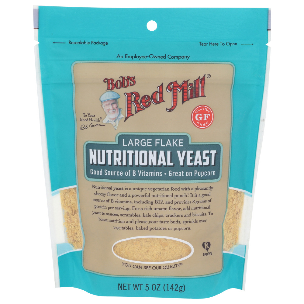 Bob's Red Mill S Gluten Free Large Flake Nutritional Yeast 5 Oz