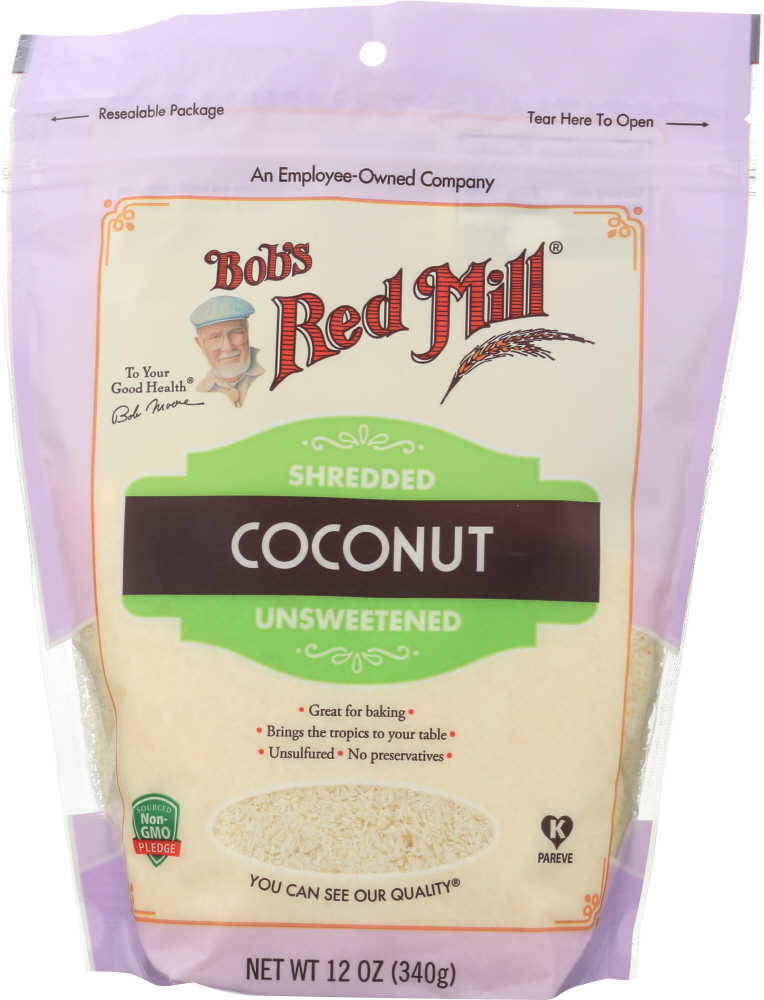 Bob's Red Mill Coconut, Unsweetened, Shredded 12 Oz