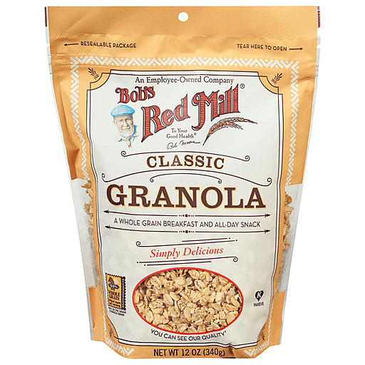 Bob's Red Mill Classic, Lightly Sweetened Granola - 12 Oz