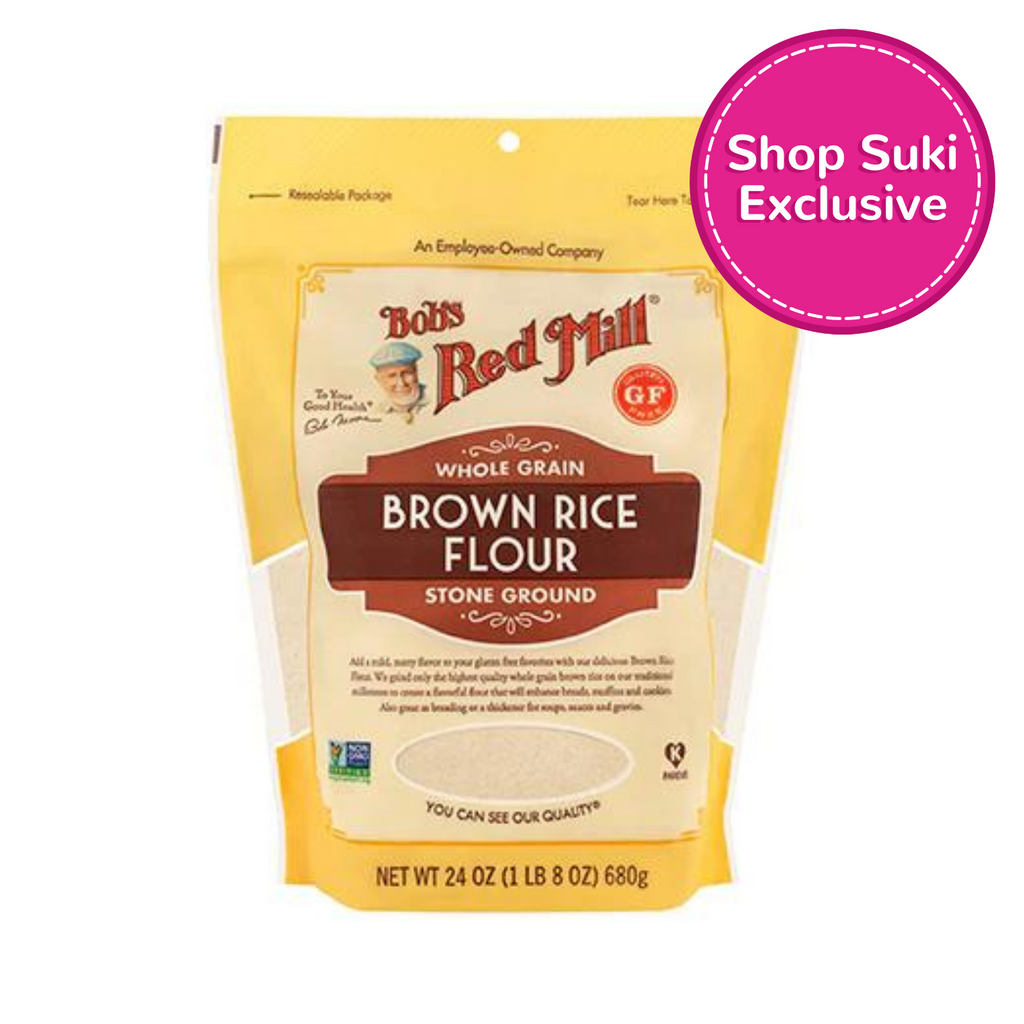 Bob's Red Mill Brown Rice Flour, Whole Grain, Stone Ground 24 Oz
