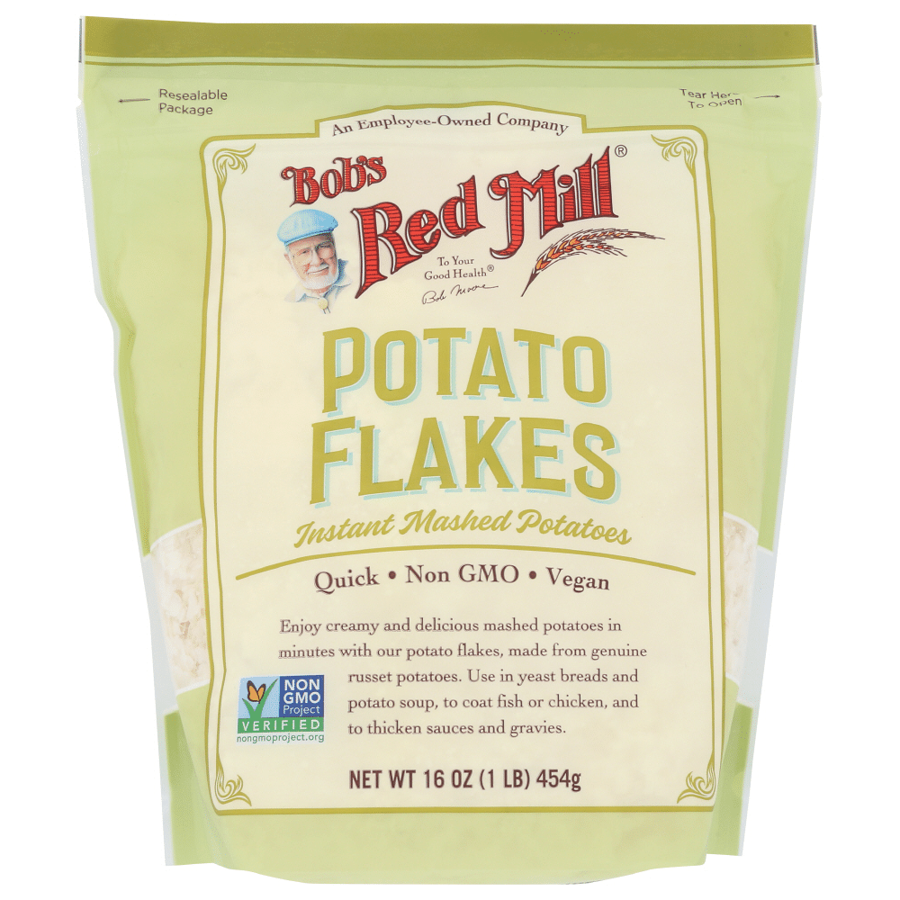 Bob's Red Mill Potato Flakes Instant Mashed Potatoes, 16 Oz